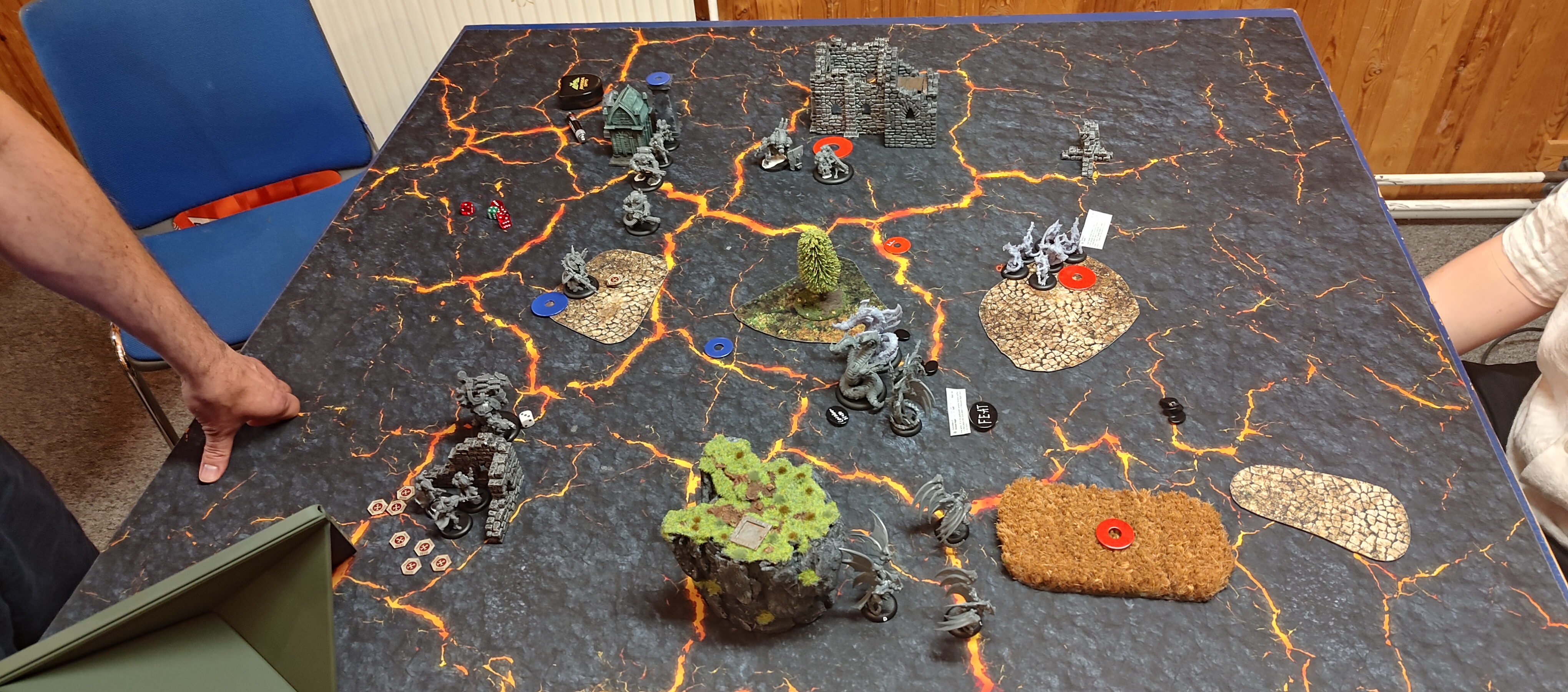 Warmachine Khymaera vs Gravediggers